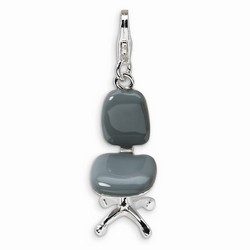 Green Office Chair 3-D Charm By Amore La Vita