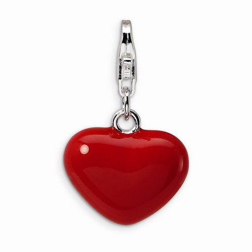 Red Heart 3-D Charm By Amore La Vita