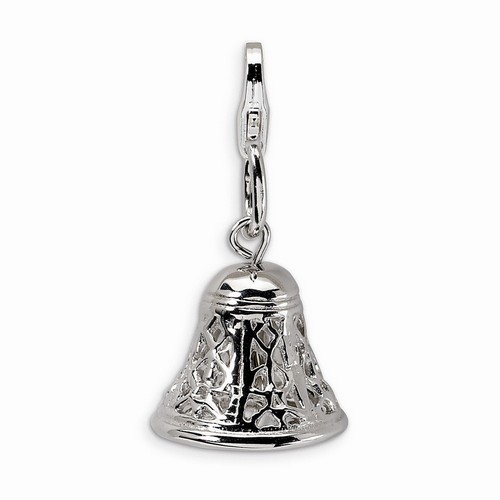 Movable Wedding Bell 3-D Charm By Amore La Vita