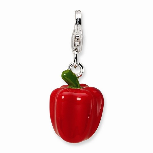 Red Bell Pepper 3-D Charm By Amore La Vita