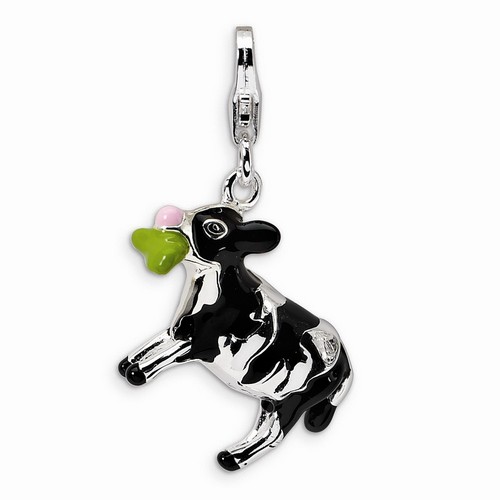 Cow Charm in 3-D By Amore La Vita