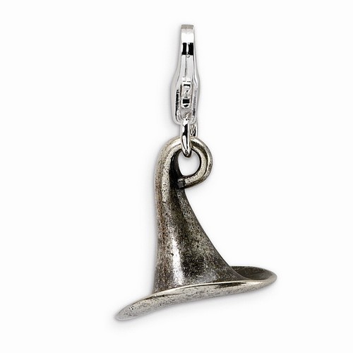 Witches Hat 3-D Charm By Amore La Vita
