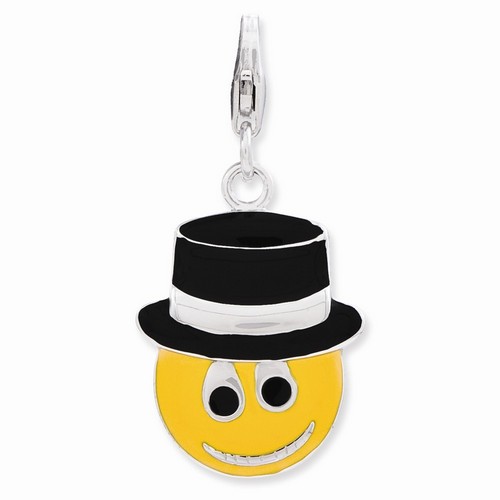 Face With Top Hat Charm By Amore La Vita