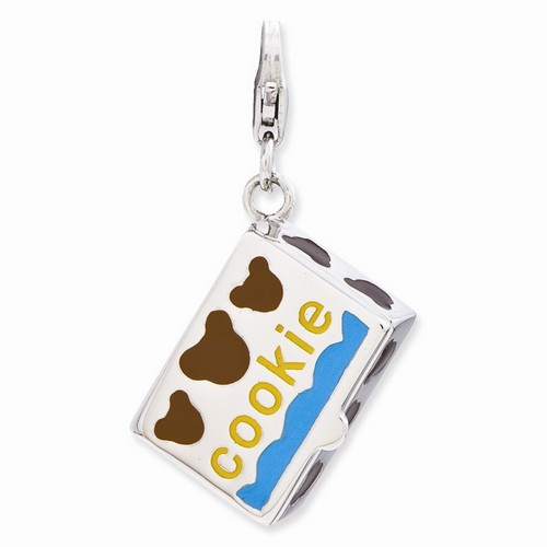 Moveable Box Of Cookies 3-D Charm By Amore La Vita