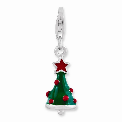 3-D Christmas Tree Charm By Amore La Vita